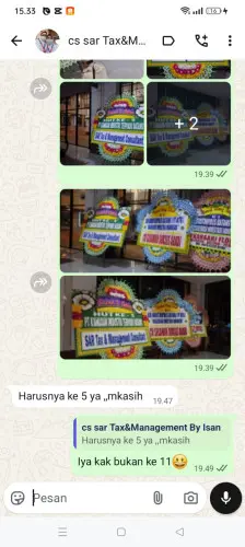 Testimonial Papan Bunga cikareo selatan
